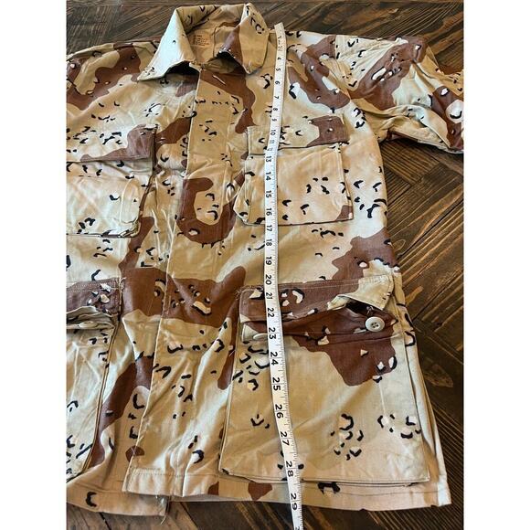 US Navy Desert Camo Combat Military Small Jacket Costume Pockets Uniform Hunting - Picture 6 of 7